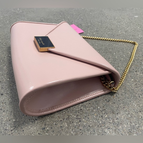 NWT Kate Spade Anna Medium Envelope Bag in Mochi Pink Color - Picture 4 of 15
